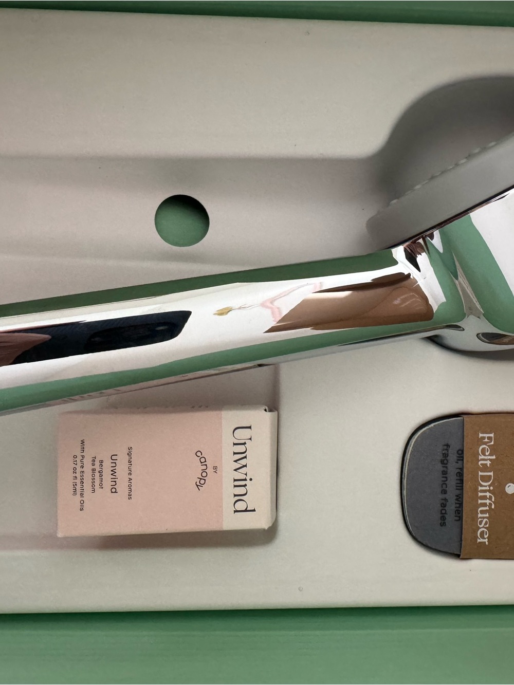 Canopy Unwind Handheld Filtered Showerhead with Filter and Diffuser  New in Box - Picture 2 of 5